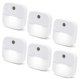 thumbnail image 1 of 6 Pack LED Night Light Plug In, Smart Nightlights with Dusk to Dawn Sensor,For Bedroom,Toilet, 1 of 5