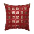thumbnail image 1 of Pillow Perfect 624518 18 Po Grille Jeter Oreiller - Rouge & Or, 1 of 1