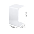 thumbnail image 2 of C Shape Side Table Small Simple Modern Coffee Table Suitable for Living Room, 2 of 6