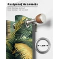 thumbnail image 6 of nqOlkjepod Outdoor Curtains for Patio Waterproof, Green Tree Outdoor Privacy Panels Grommet, Summer Nature Tropical Forest Plants Country Blackout Outside Curtains for Porch/Cabana 54"x108", 1 Panel, 6 of 8
