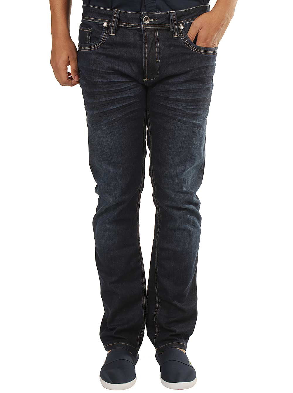 Parasuco Men's Low-Rise Slim Jeans in Indigo - Walmart.com