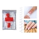 thumbnail image 5 of Uñas francesas blancas con forma de media luna, uñas postizas para manicura casera y salón. 5 piezas, 5 of 9