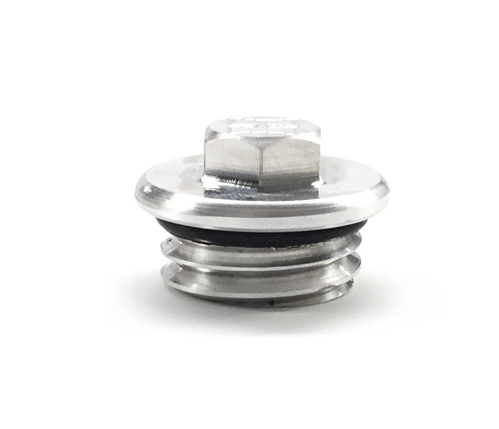 Sixty61 Keyless Gas Cap For Suzuki Hayabusa 1999-2007 - Black 6061 Billet Aluminum, Quarter-Turn Racing Style