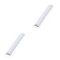 thumbnail image 2 of Bearachild Solución de bricolaje fácil de instalar No deformable e impermeable Apto para baño y fregadero de cocina Elasticidad cortable Blanco 2Conjunto, 2 of 6