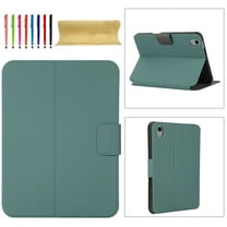 Magnetic Case for iPad 10th Gen 10.9" 2022, Magnetic Smart Folio Case Slim Lightweight Protective Shell Stand for iPad 10th Gen 10.9" 2022, Auto Wake/Sleep, with Pencil Holder,Darkgreen