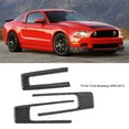 thumbnail image 4 of Steering Wheel Cover Trim 3Pcs Carbon Fiber Interior Steering Wheel Decorative Cover Fit For   2009-2013, 4 of 8
