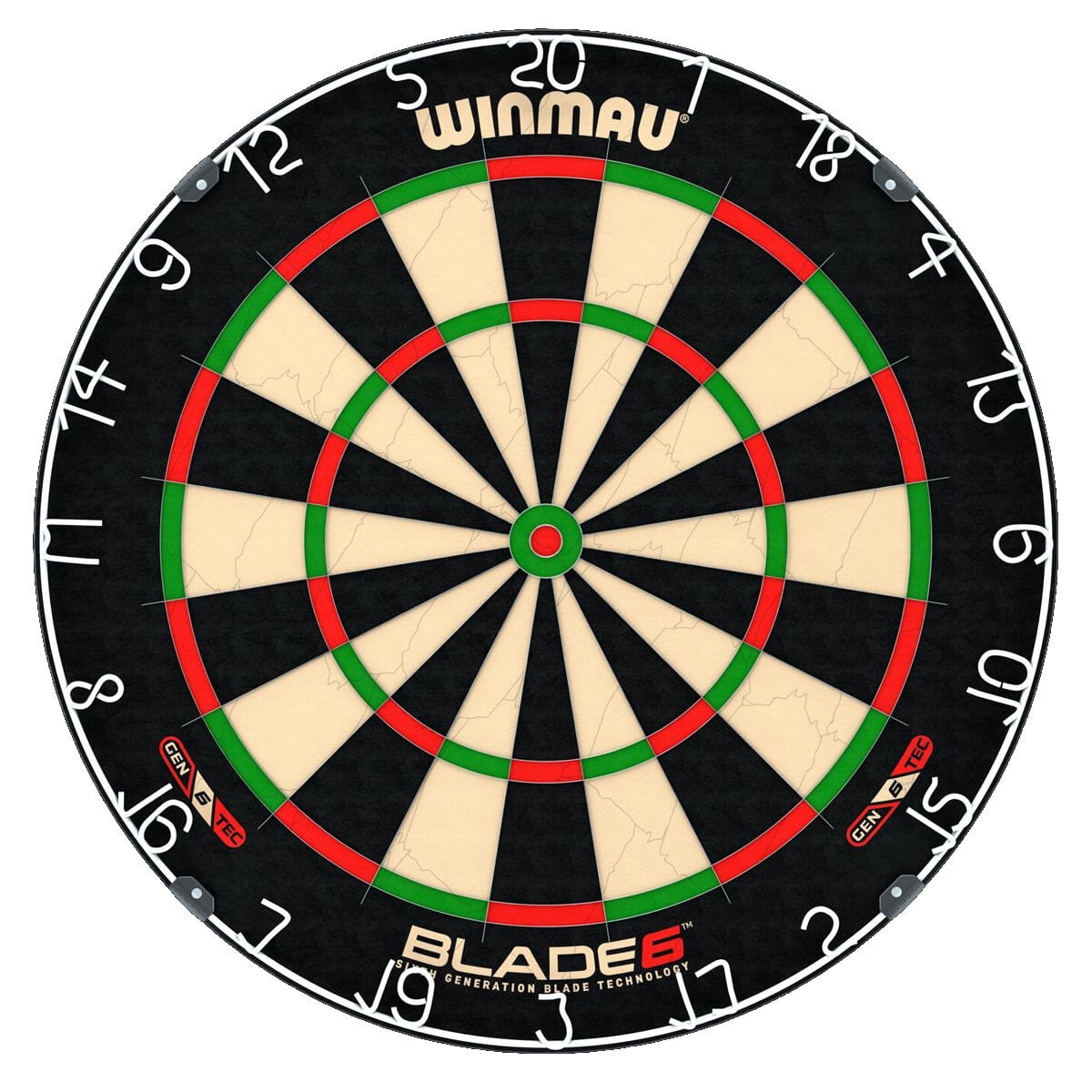 Winmau Blade 6 PDC Surround Set (Blade 6 Dartboard, PDC Surround and 6 Darts)