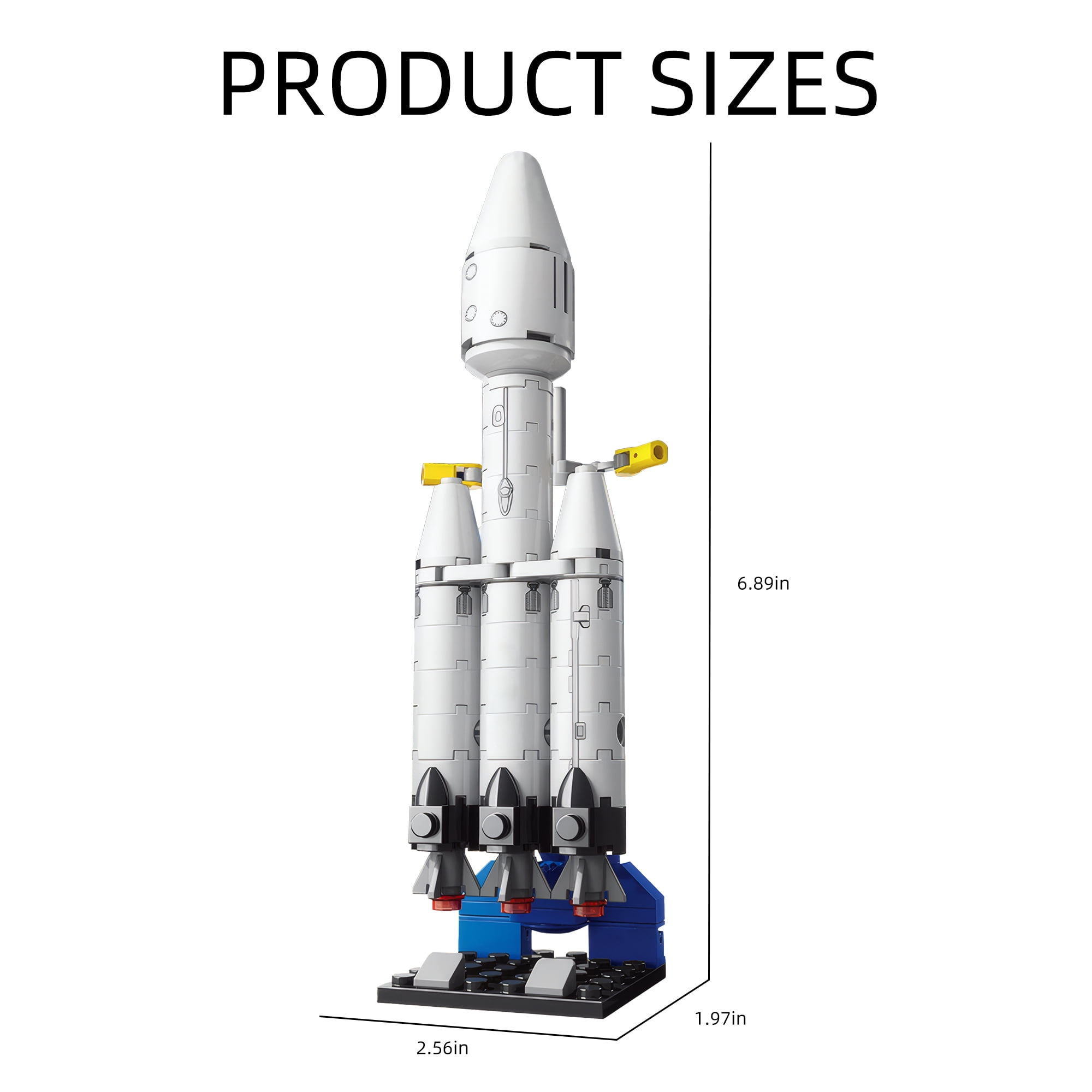 69 PCS Space Building Block Toys Set, STEM Educational Toy, Space Exploration Shuttle Gift for Ages 6+
