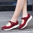 thumbnail image 5 of HEBELEENA Mary Jane Flats Wide Width Shoes for Women Runing Walking Sneakers Casual Shoes, 5 of 7