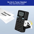 thumbnail image 4 of SUPVAN E11 Bluetooth Label Maker Machine with 4 Tapes, Support Keyboard & App with 40 Fonts and 450+ Icons, Rechargeable Inkless Labeler for Home, Kit, 4 of 9