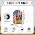 thumbnail image 6 of HELLHERO Galloping Horses on US Flag 1pc Protective Case Polyester Waterproof for Women, 6 of 6