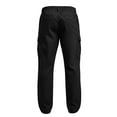 thumbnail image 5 of Lmueinov Multi Pocket Cargo Pants for Men Plus Size Button Elastic Waist Straight Leg Trousers Hiking Casual Work Outdoor Outfits S-3XL, 5 of 6