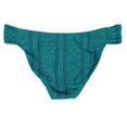 thumbnail image 3 of Jessica Simpson COSMO Crochet Side-Shirred Hipster Bikini Swim Bottom, US Small, 3 of 3