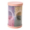 thumbnail image 4 of 4 Grid Fully Sealed Grain Organizer Bin Food Pink, 4 of 7