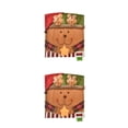 thumbnail image 4 of Kearding Funda trasera para silla de tela de franela de animales de dibujos animados de Papá Noel, fundas de asiento suaves y cómodas, decoración Type1 NO1 Kearding CBP183715, 4 of 5