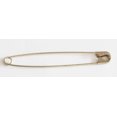 thumbnail image 3 of Safety Pins Size 5 (3") Extra Large Gold Tone Bulk Pack/50 Made in USA, 3 of 5