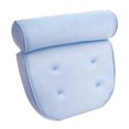 thumbnail image 1 of Almohada de cuello de bañera de secado rápido con ventosas Innovative Living Reposacabezas Reposacuellos 13' X 14' X 4', 1 of 4