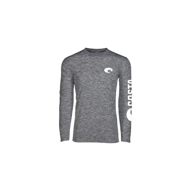 Camisa Costa Del Mar Tech Catonic de manga larga gris