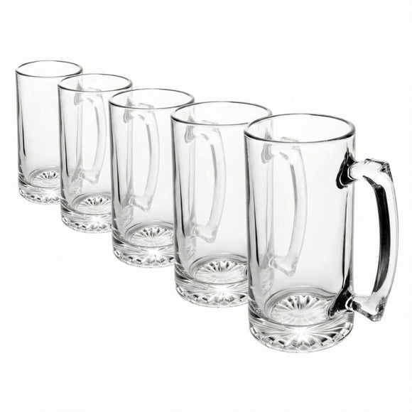 Tarro Albira de Vidrio 469 ml 6 Piezas