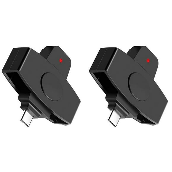 2X CSCR3 Smart Card Reader Type-C Bank Tax Declaration /IC Card ID Card Reader