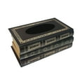 thumbnail image 2 of Clearance Under 10$! Paper Boxes Vintage-Style Stack Of Books Tissue Box, 2 of 2