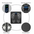 thumbnail image 3 of Electric Foot Massager Mat Intelligent Feet Pulse Acupuncture Health Care USB Charge Vibrator Pad Relaxation Machine Home, 3 of 6
