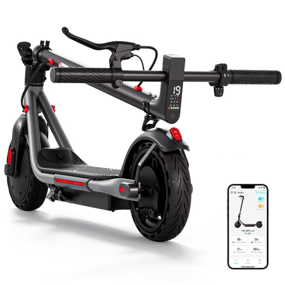 Electric Scooter for Adults – 8.5"/10"/12" Tires,Peak 500W-700W Motor, 15-30 Miles Range, Up to 20 MPH – Foldable Commuter Scooter for Men & Women