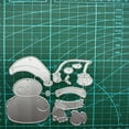 thumbnail image 3 of Muñeco de nieve MALISTLN para cortar metal con bufandas y guantes, 3 of 3