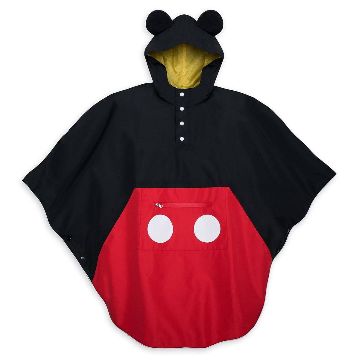 Disney Parks Mickey Mouse Rain Poncho for Adults Size ML New with Tags