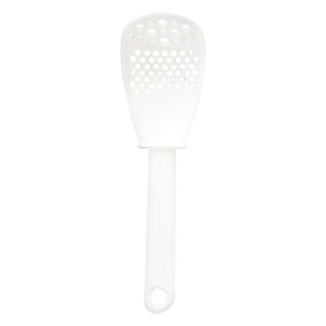 Dvkptbk Kitchen Cooking Spoon Kitchen Multi-Function Cooking Spoon Grinding Smashing Filtering Colander Grinding Ginger Spoon Household Mashed Potato Rice Spoon Home & Garden