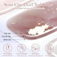 thumbnail image 3 of YSABOXY 20 Pieces Semi-cured Nail Gel Stickers, UV Lamp Required, 3 of 6