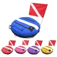 thumbnail image 3 of qiya Scuba Diving Training Buoy Freediving Flag Float Marker Inflatable Dive FlagBuoy, 3 of 9