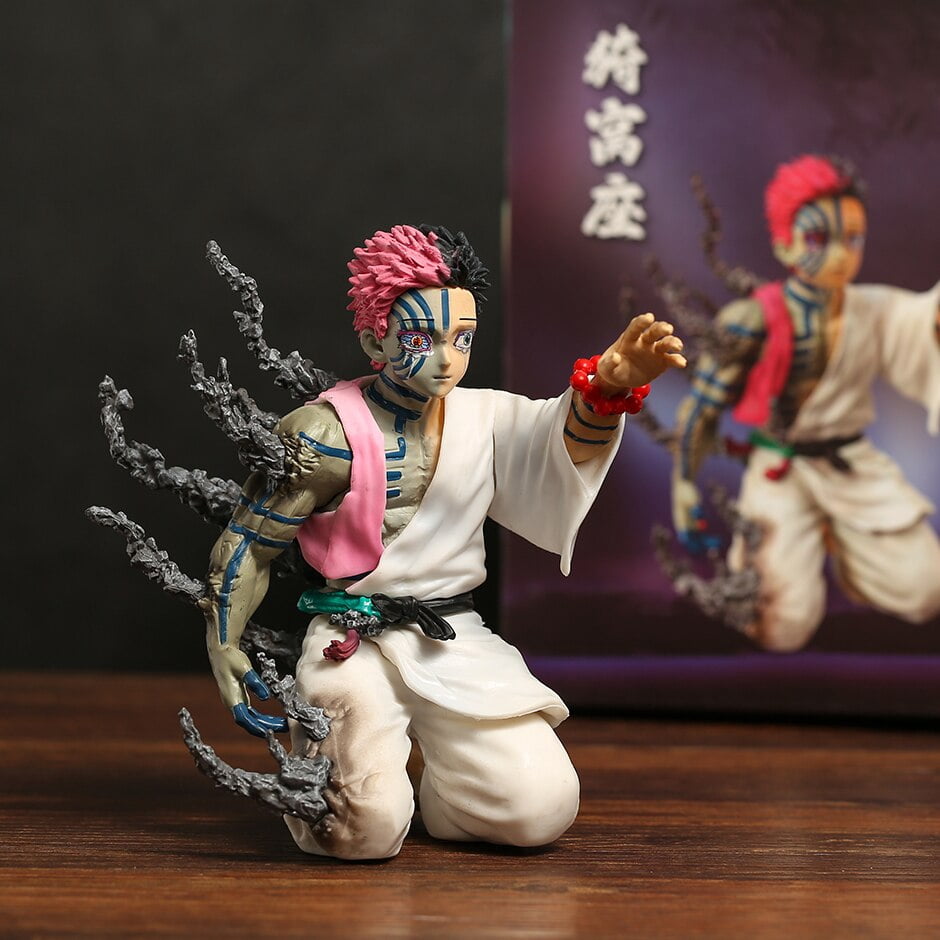 24 cm Gk Demon Slayer Akaza estatua PVC figura de acción adorno