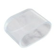 thumbnail image 4 of 10 X Rubber Chair Leg Cap Oval Covers Furniture Table Feet Floor Protectors Transparent 15X30Mm Smile Home, 4 of 9