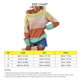thumbnail image 4 of Jersey de mujer suéter de manga larga con hombros descubiertos y cuello redondo prendas de punto para oficina en casa amarillo M, 4 of 5