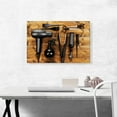 thumbnail image 2 of ARTCANVAS Hair Salon Tools Equipment Canvas Art Print - Size: 26" x 18" (1.50" Deep), 2 of 9