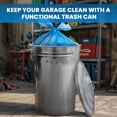 thumbnail image 5 of 13-Gallon Galvanized Steel Round Trash Can with Lid, 5 of 10