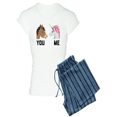 

CafePress - You VS Me Unicorn Emoji - Women s Light Pajamas
