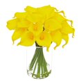 thumbnail image 2 of JUNWELL 20pcs Flowers Artificial Calla Lily Silk Flowers 13.4” for Mother‘s Day Home Kitchen & Wedding, 2 of 7