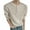 Beige, variante sur Visit the JURANMO Store Hauts en Tricot pour Hommes Bouton Col Rond Manches Longues Henley Chemises Mode Automne Chandail Ample Décontracté Beige TG