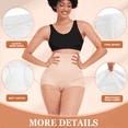 thumbnail image 3 of Werena Tummy Control Shapewear Panties for Women Midriff Waisted Shaping Underwear Body Shaper Slimming Panty Girdle, 3 of 6