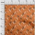 thumbnail image 2 of oneOone Cotton Silk Orange Fabric Tropical Diy Clothing Quilting Fabric Print Fabric By Yard 42 Inch Wide, 2 of 5