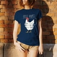 thumbnail image 5 of Guess What? Chicken Butt! - Funny, Graphic T Shirt - Small - Navy, 5 of 6