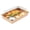 Kraft / Medium, variant on Matsuri Vision Rectangle Kraft Paper Medium Sushi Tray - 8" x 5" x 1 1/2" - 100 count box