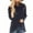 Navy, variant on Ichuanyi Womens Fall Tops, Women Autumn Winter Long Sleeve Casual Solid Sweatshirt Pullover Top Blouse