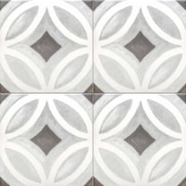 The Tile Life Cadence 6" x 6" Noir Matte Porcelain Floor and Wall Tile, Case of 25