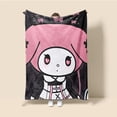 thumbnail image 3 of Manta de Halloween de Hellokitty Sanrio, tapiz largo de felpa cálida, juguete de dibujos animados Y2k, regalo de vacaciones de Navidad, regalos Kawaii, 19 piezas, 3 of 4