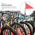 thumbnail image 5 of 5 Sets Bike Handlebar Safety Flag Bike Advertising Flag Cycling Handlebar Safety  Flag, 5 of 6