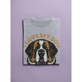 thumbnail image 3 of I Love My Dog T-Shirt Men -Image by Shutterstock, Male Medium, 3 of 4