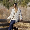 thumbnail image 5 of Free Country Women's Trailblazer Quilted Shacket Oat S, 5 of 5